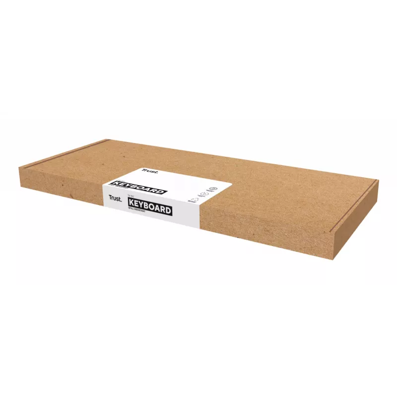 Trust TK-150 klaviatūra universali USB QWERTY juoda