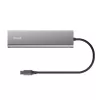 Trust Halyx USB 3.2 Gen 1 (3.1 Gen 1) Type-C Sidabrinis