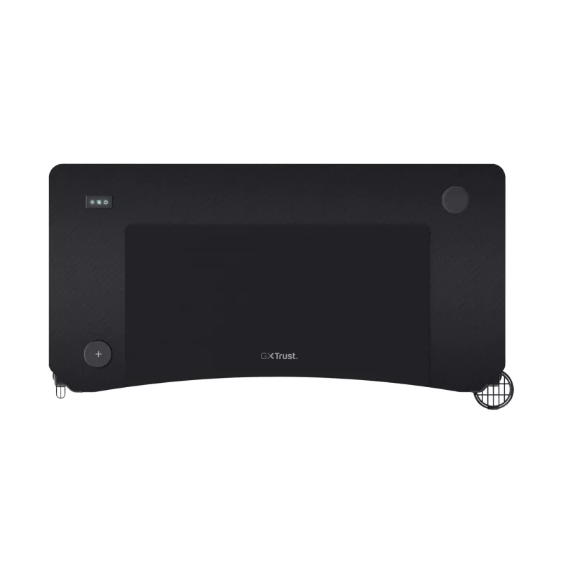 Stalas Trust GXT 710 Luminus Pro juodas stačiakampis ABS/PC 1200x600x740mm