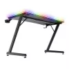 Stalas Trust GXT 710 Luminus Pro juodas stačiakampis ABS/PC 1200x600x740mm