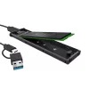 SSD korpusas TRUST 25806 juodas, skirtas M.2, vieno disko, iki 4 TB, USB Type-C 10 Gbit/s (USB 3.2 Gen 2)