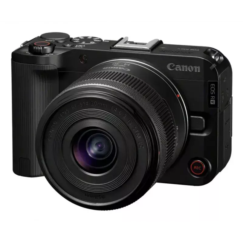 Canon EOS R50 V + RF-S 14-30mm F4-6.3 IS STM PZ Creator Kit MILC 24,2 MP CMOS 6000 x 4000 pikselių Juoda