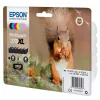 Epson Squirrel 6 spalvų rinkinys 378XL Claria Photo HD rašalas