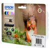 Epson Squirrel 6 spalvų rinkinys 378XL Claria Photo HD rašalas