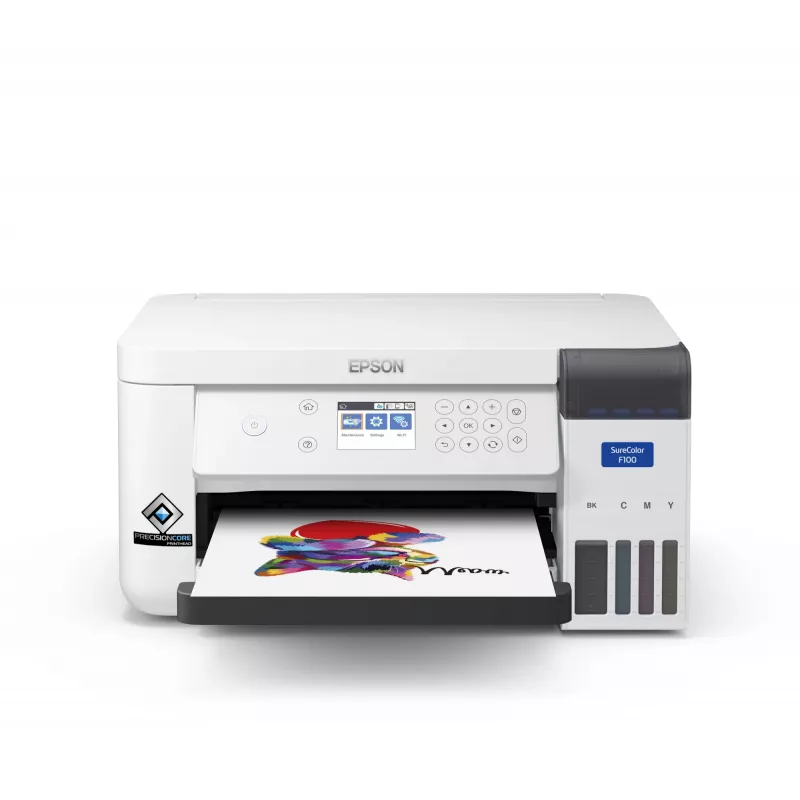 Epson SureColor SC‑F100 didelio formato spausdintuvas Wi-Fi Rašalinis Spalvotas 600 x 1200 DPI A4 (210 x 297 mm) Ethernet LAN