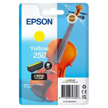 Epson 250 Violin Claria Photo HD rašalo kasetė 1 vnt. Originali Geltona
