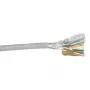 Sujungimo kabelis ACT CAT6 S/FTP PVC Sudytasis Pilkas 305 m