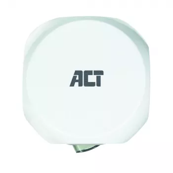Maitinimo paskirstymo blokas ACT AC2430 — 3× F tipo kintamosios srovės lizdai, 230 V, 16 A, 1,5 m laidas, balta