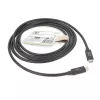 ACT USB4 20 Gbps 240 W USB Type-C laidas, 2 m, juodas, USB-IF sertifikuotas