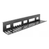 Po stalu montuojamas kabelių valdymo lovelis ACT 80 cm — plieninis tiesus horizontalus lovelis 800×140×100 mm