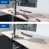 Po stalu montuojamas kabelių valdymo lovelis ACT 80 cm — plieninis tiesus horizontalus lovelis 800×140×100 mm