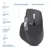 ACT AC5147 belaidė lazerinė pelė — dešiniarankiams, RF + Bluetooth, 4800 DPI, 6 mygtukai, pilka