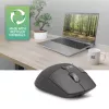 ACT AC5147 belaidė lazerinė pelė — dešiniarankiams, RF + Bluetooth, 4800 DPI, 6 mygtukai, pilka
