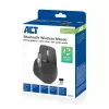 ACT AC5147 belaidė lazerinė pelė — dešiniarankiams, RF + Bluetooth, 4800 DPI, 6 mygtukai, pilka