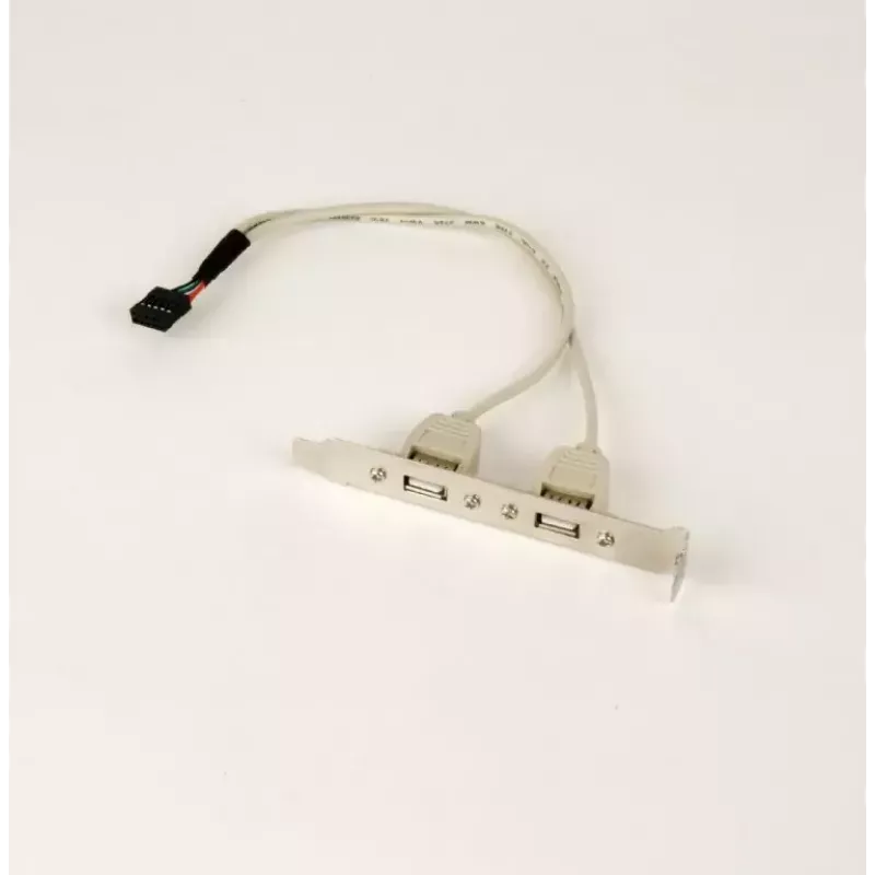 Gembird CCUSBRECEPTACLE sąsajos plokštės / adapteriai Vidinis USB 2.0