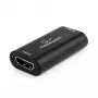Tiltelio kartotuvas GEMBIRD DRP-HDMI-02 laidinis HDMI kartotuvas, iki 3000 Mbit/s, 51×28×13 mm, 20 g