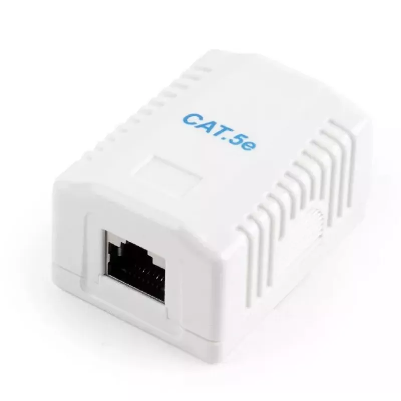PoE adapteris Gembird NCAC-1F5E-01 Cat5e kabeliams, baltas