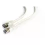 Tinklo kabelis Gembird Cat6 F/UTP (FTP) 3 m, RJ-45 į RJ-45, baltas