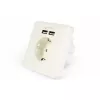 Kištukinis lizdas 2 x USB EnerGenie EG-ACU2A2-01