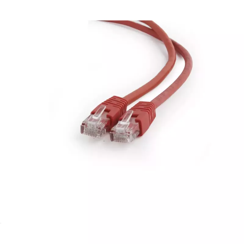 Tinklo kabelis Gembird PP6U-1.5M/R RJ-45 Cat6 1,5 m raudonas
