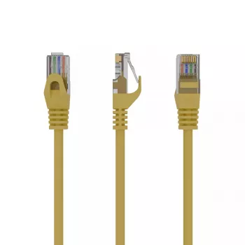 Tinklo kabelis Gembird PP6U-1.5M/Y RJ-45 Cat6 1,5 m geltonas