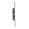 TV laikiklis Gembird WM-60ST-01 32–60 colių televizoriams, VESA 100x100–400x400, iki 36,4 kg, pasvirimas -2°–10°, atstumas nuo sienos 4,2–45,2 cm, juodas