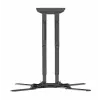TV laikiklis Gembird WM-60ST-01 32–60 colių televizoriams, VESA 100x100–400x400, iki 36,4 kg, pasvirimas -2°–10°, atstumas nuo sienos 4,2–45,2 cm, juodas