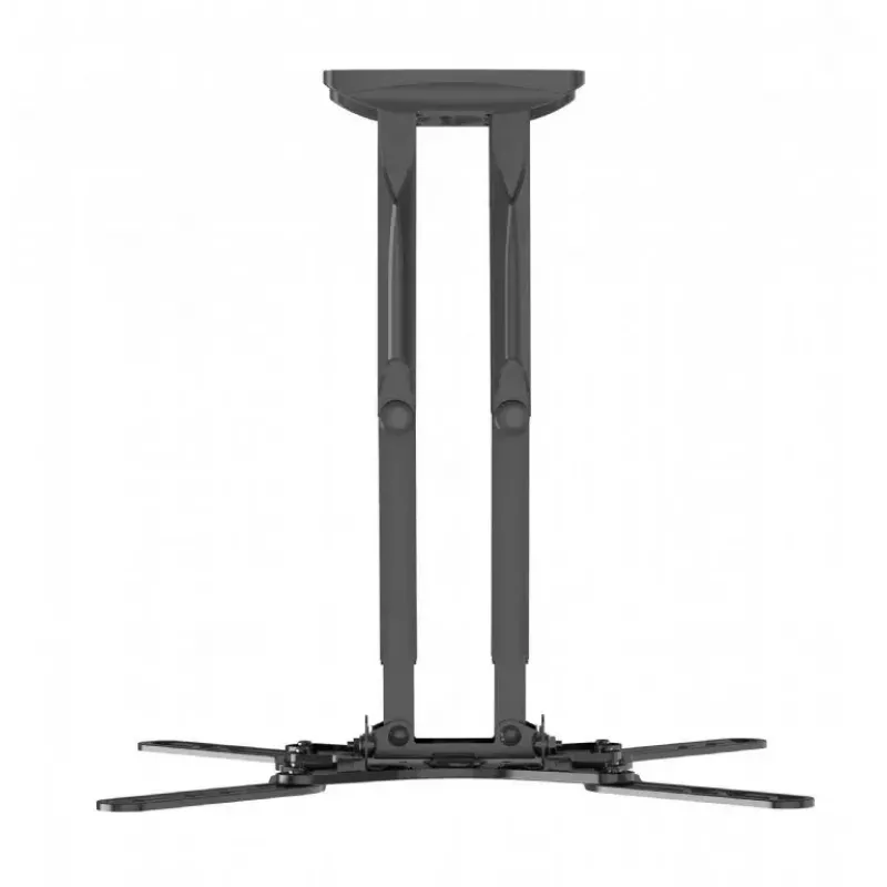 TV laikiklis Gembird WM-60ST-01 32–60 colių televizoriams, VESA 100x100–400x400, iki 36,4 kg, pasvirimas -2°–10°, atstumas nuo sienos 4,2–45,2 cm, juodas