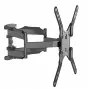 TV laikiklis Gembird WM-60ST-01 32–60 colių televizoriams, VESA 100x100–400x400, iki 36,4 kg, pasvirimas -2°–10°, atstumas nuo sienos 4,2–45,2 cm, juodas