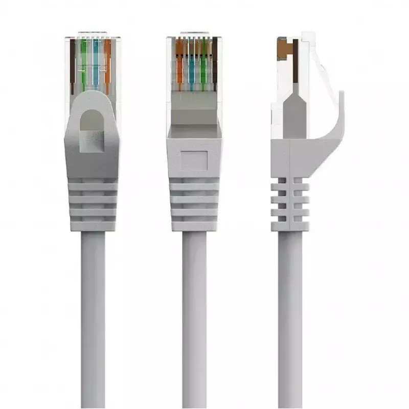 komutacinis kabelis GEMBIRD PP6U-CU-0.5M RJ45 Cat.6 0.5m Pilkas