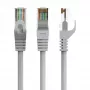 komutacinis kabelis GEMBIRD PP6U-CU-0.5M RJ45 Cat.6 0.5m Pilkas
