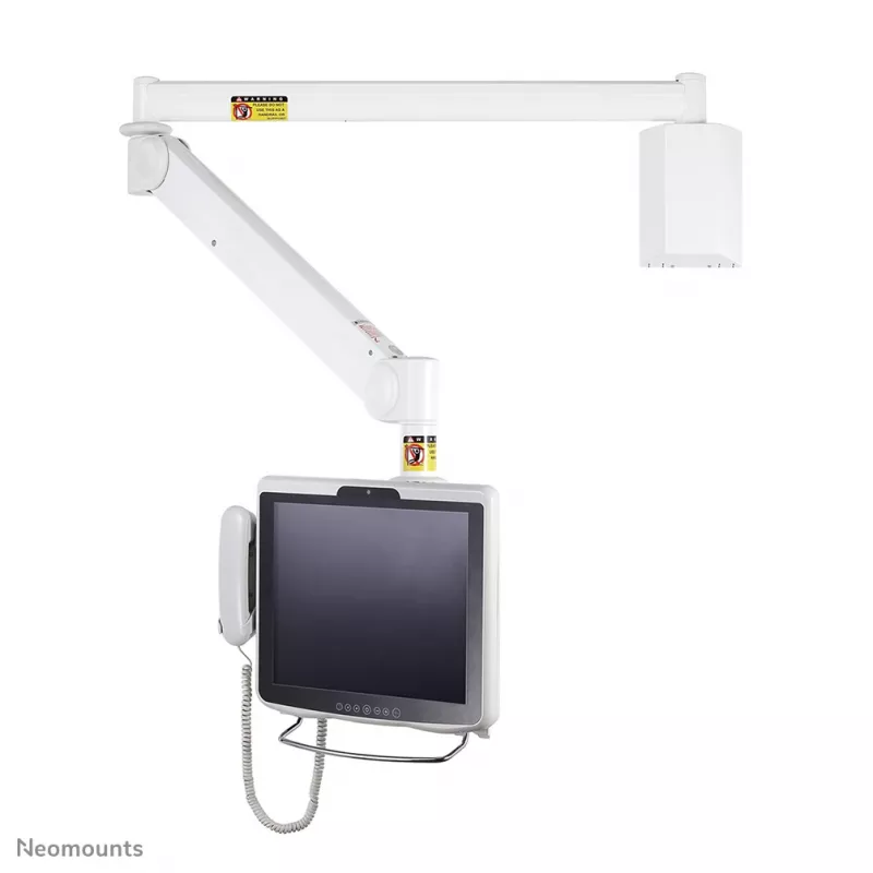 Neomounts FPMA-HAW100HC Medicininės monitoriaus rankos sieninis laikiklis 10-32 col. - aukštis 0-170 cm - dujinė spyruoklė