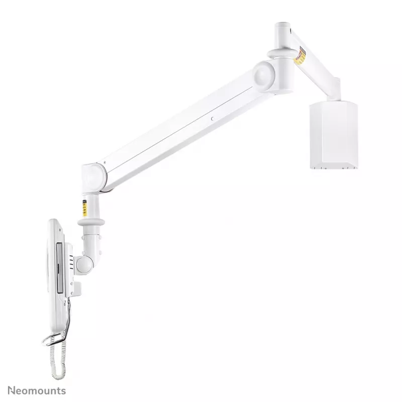Neomounts FPMA-HAW100HC Medicininės monitoriaus rankos sieninis laikiklis 10-32 col. - aukštis 0-170 cm - dujinė spyruoklė