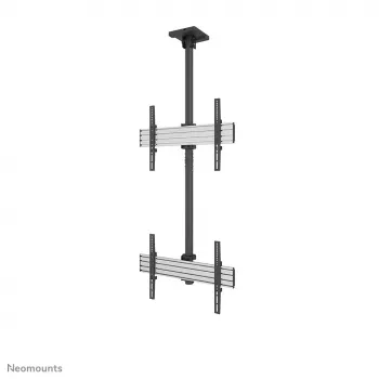 Lubinis vaizdo sienos laikiklis Neomounts Pro NMPRO-C12 — 30 kg, 32–65 colių, VESA 100x100–600x400, 180° pasukimas, juodas