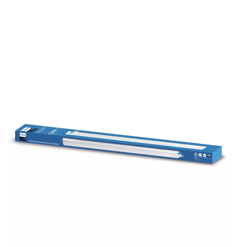 Lubinis šviestuvas Philips Linea 3124531P3 LED, 1 nekeičiama LED lemputė, 100–240 V, 115×1170×60 mm, balta