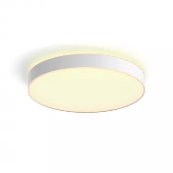 Philips Hue White ambience Enrave itin didelis lubų šviestuvas, išmanusis lubų šviestuvas, Bluetooth, balta, LED, metalas, nekeičiama(s) lemputė(s)