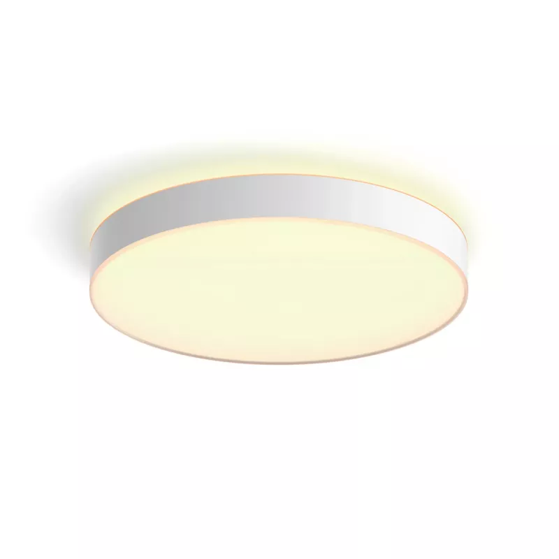 Philips Hue White ambience Enrave itin didelis lubų šviestuvas, išmanusis lubų šviestuvas, Bluetooth, balta, LED, metalas, nekeičiama(s) lemputė(s)
