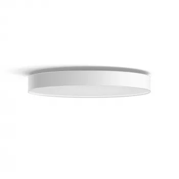 Philips Hue White ambience Enrave itin didelis lubų šviestuvas, išmanusis lubų šviestuvas, Bluetooth, balta, LED, metalas, nekeičiama(s) lemputė(s)