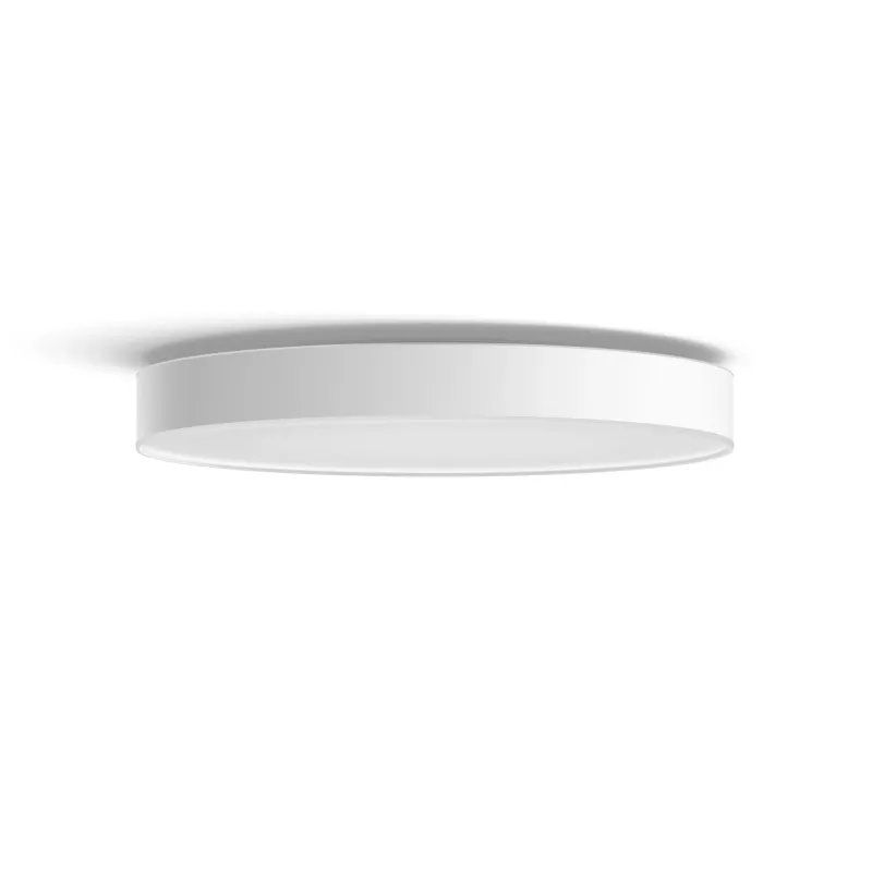 Philips Hue White ambience Enrave itin didelis lubų šviestuvas, išmanusis lubų šviestuvas, Bluetooth, balta, LED, metalas, nekeičiama(s) lemputė(s)