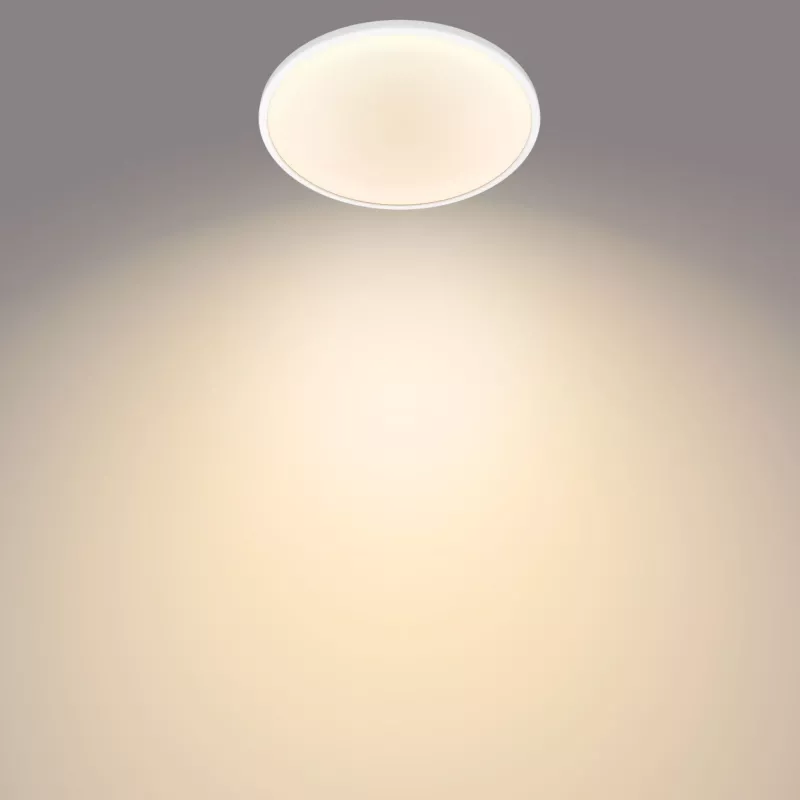 Philips Functional Super plonas lubinis šviestuvas 15 W, LED, nekeičiama (-os) lemputė (-ės), 2700 K, 1300 lm, IP20, balta
