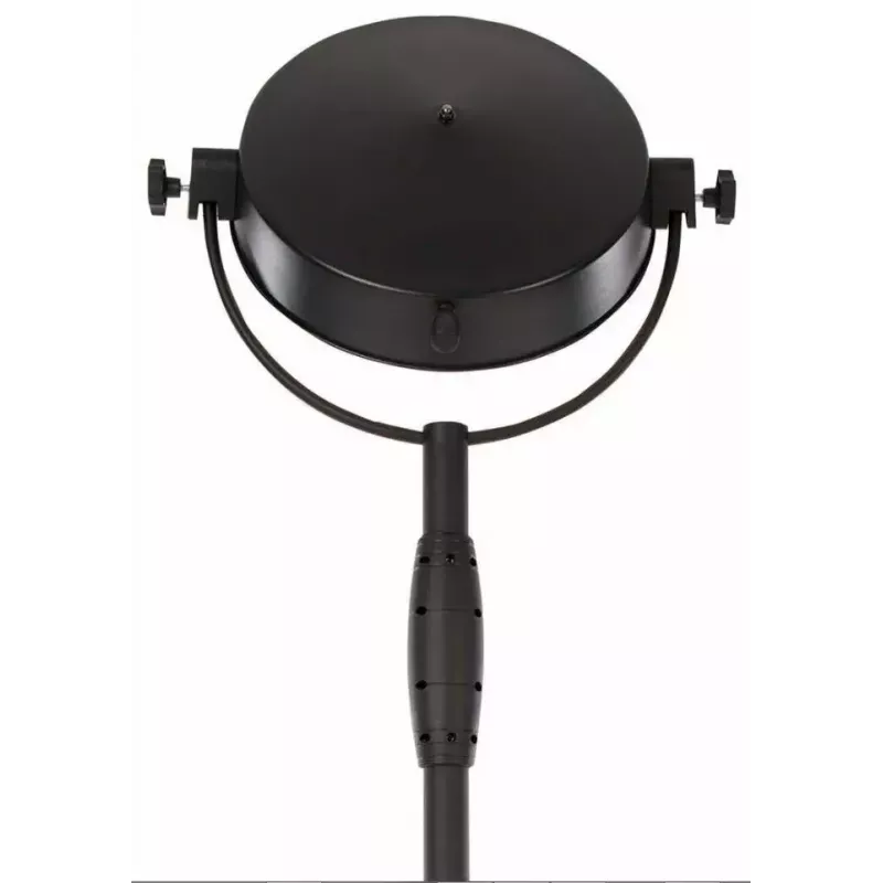 Halogeninis elektrinis patalpų šildytuvas SUNRED Retro, 2100/900 W, skirtas naudoti patalpose ant grindų, šildo iki 17 m², juodos/rudos spalvos