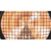 Halogeninis elektrinis patalpų šildytuvas Sunred Indus Indoor Juoda, Brown