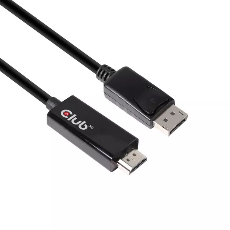 CLUB3D DisplayPort 1.4 į HDMI 2.0b HDR laidas kištukas/kištukas 2 m / 6,56 pėdos