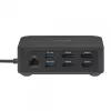 USB-C keturių „DisplayLink“ dokavimo stotis CLUB 3D CSV-2542 — 2× DisplayPort 8K60Hz, 2× HDMI 4K60Hz, PD 100W, 2,5G Ethernet