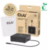 USB-C keturių „DisplayLink“ dokavimo stotis CLUB 3D CSV-2542 — 2× DisplayPort 8K60Hz, 2× HDMI 4K60Hz, PD 100W, 2,5G Ethernet
