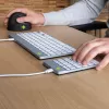 R-Go Tools Skaitmeninė klaviatūra R-Go Numpad Break, ergonominė skaitmeninė klaviatūra su pertraukų programine įranga, laidinė, balta