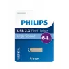 Philips Moon Edition 2.0 USB atmintukas 64 GB USB Type-A Sidabrinis