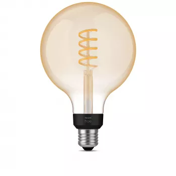Išmanioji lemputė Philips G125 E27 kaitinamojo siūlo gaublys, 7 W, Bluetooth/Zigbee, 125×192 mm