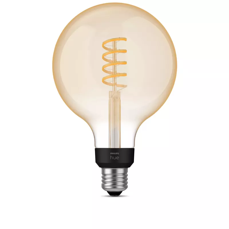 Išmanioji lemputė Philips G125 E27 kaitinamojo siūlo gaublys, 7 W, Bluetooth/Zigbee, 125×192 mm
