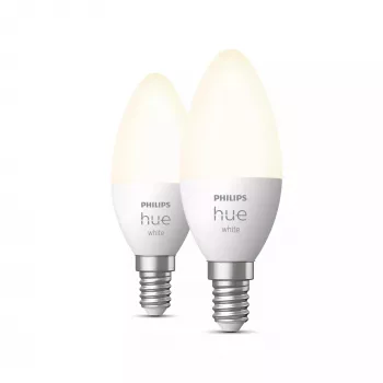 Išmanioji lemputė Philips Hue White Candle E14 Bluetooth Zigbee 2 vnt. pakuotė
